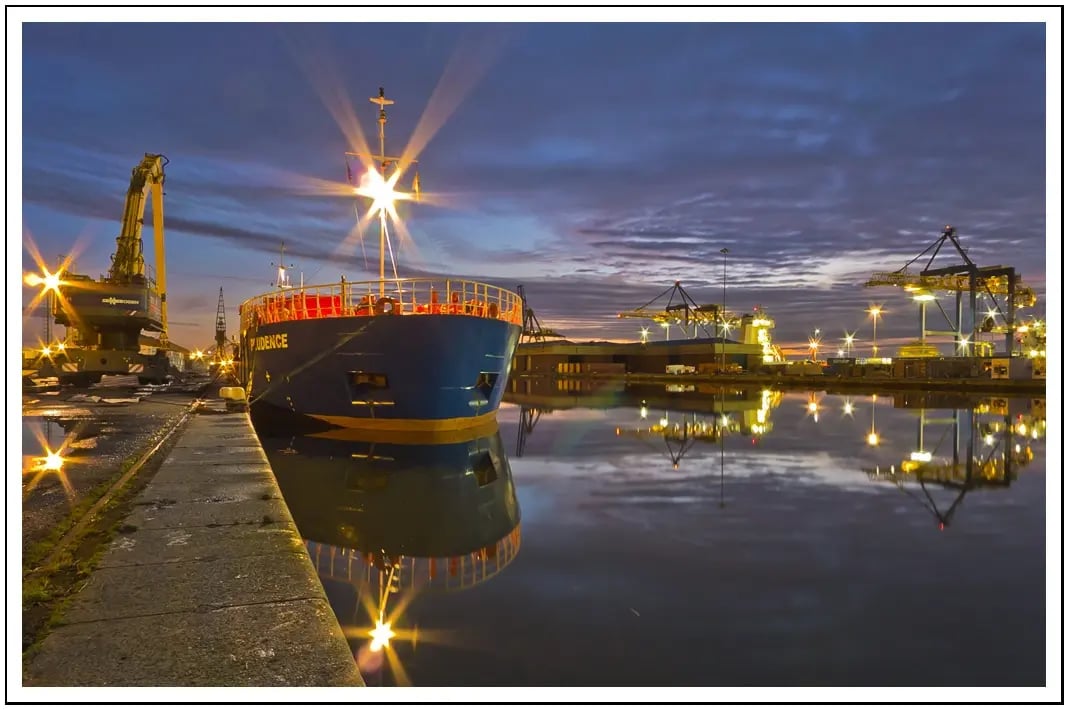 mv Prudence Port of Grangemouth